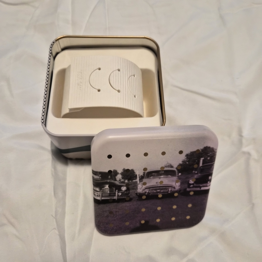 Fossil Vintage Car-Themed Watch Tin